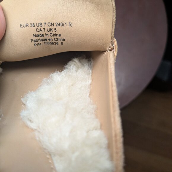 &OtherStories - Suede Slip-on Loafers - Dark Beige - Picture 5 of 5